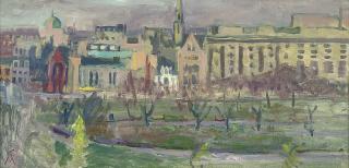 Margaret Thomas - Princes Street from The Mound, Edinburgh