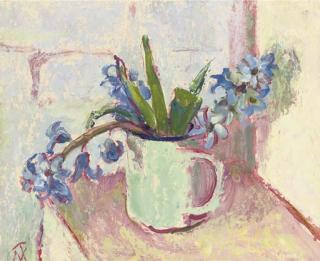 Margaret Thomas - Still Life With Hyacinths