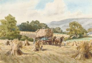 Margaret Winifred Tarrant - A Scene From The Harvest