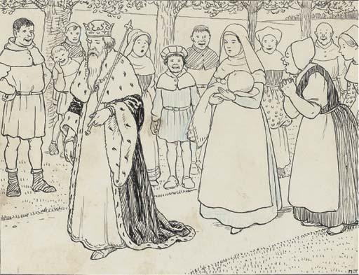 Margaret Winifred Tarrant - Adoring The Prince