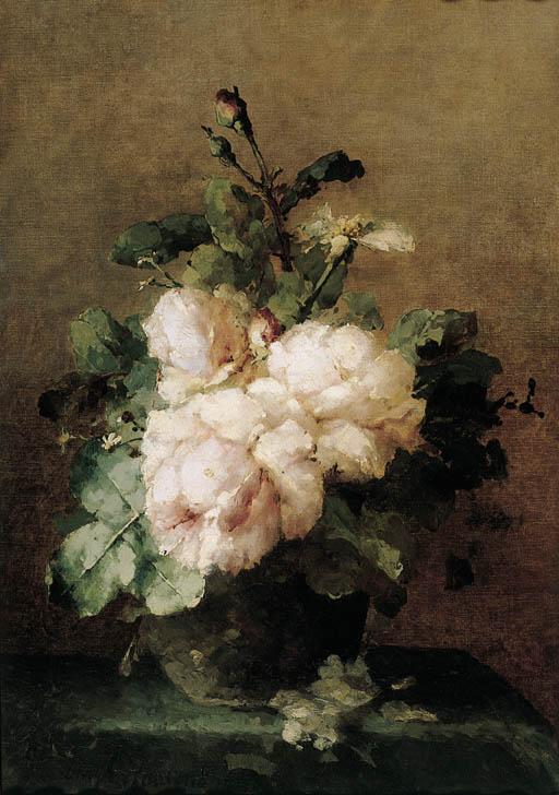 Margaretha Roosenboom - A still life with roses