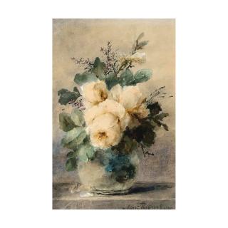 Margaretha Roosenboom - Dutcha Still Life With Peonies In A Vase