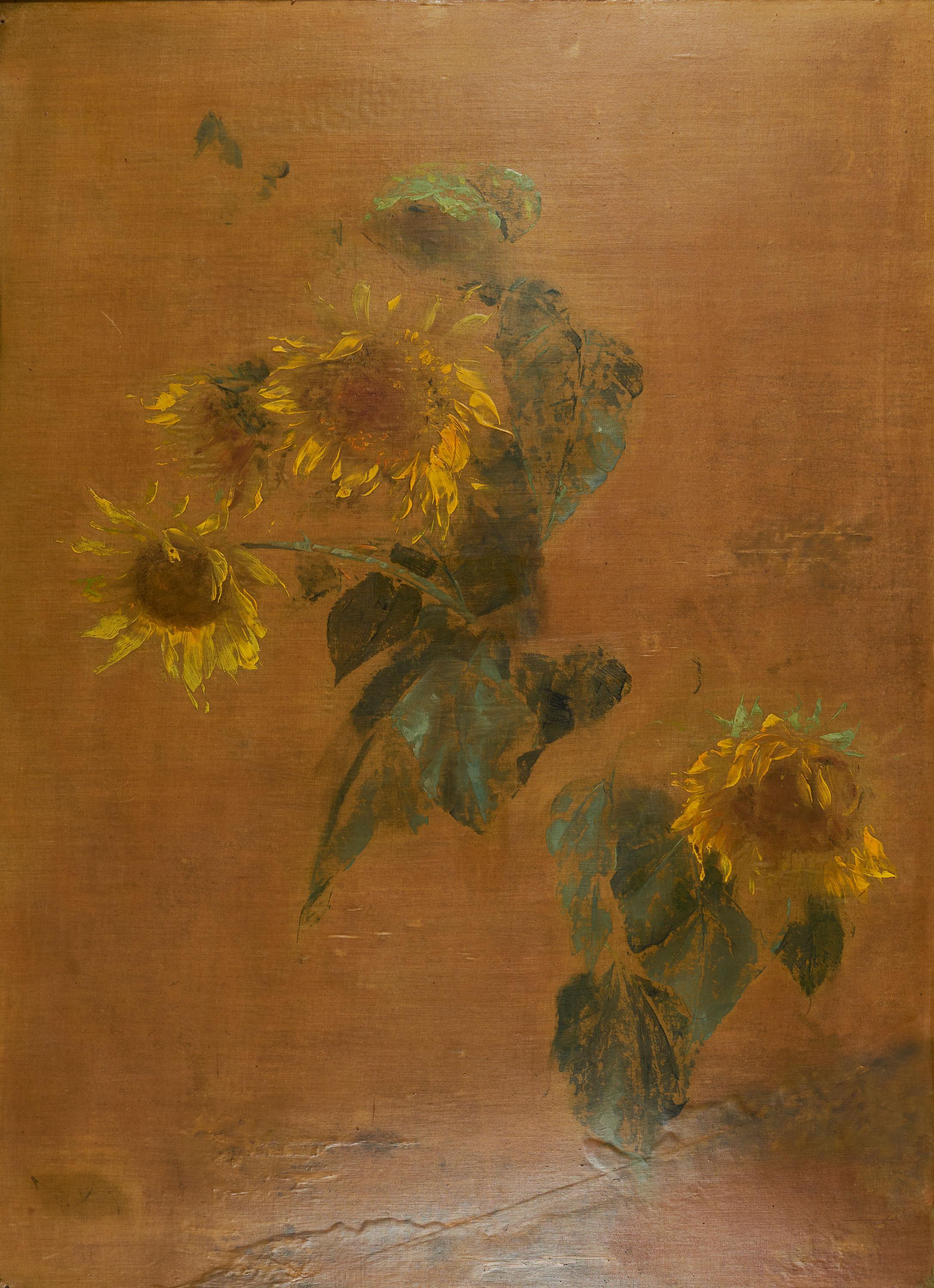 Margarethe Hormuth-Kallmorgen - Sonnenblumen.