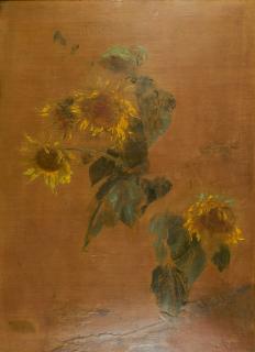 Margarethe Hormuth-Kallmorgen - Sonnenblumen.