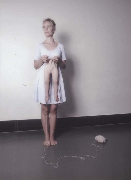Margi Geerlinks - Untitled (Mother Knitting Child)
