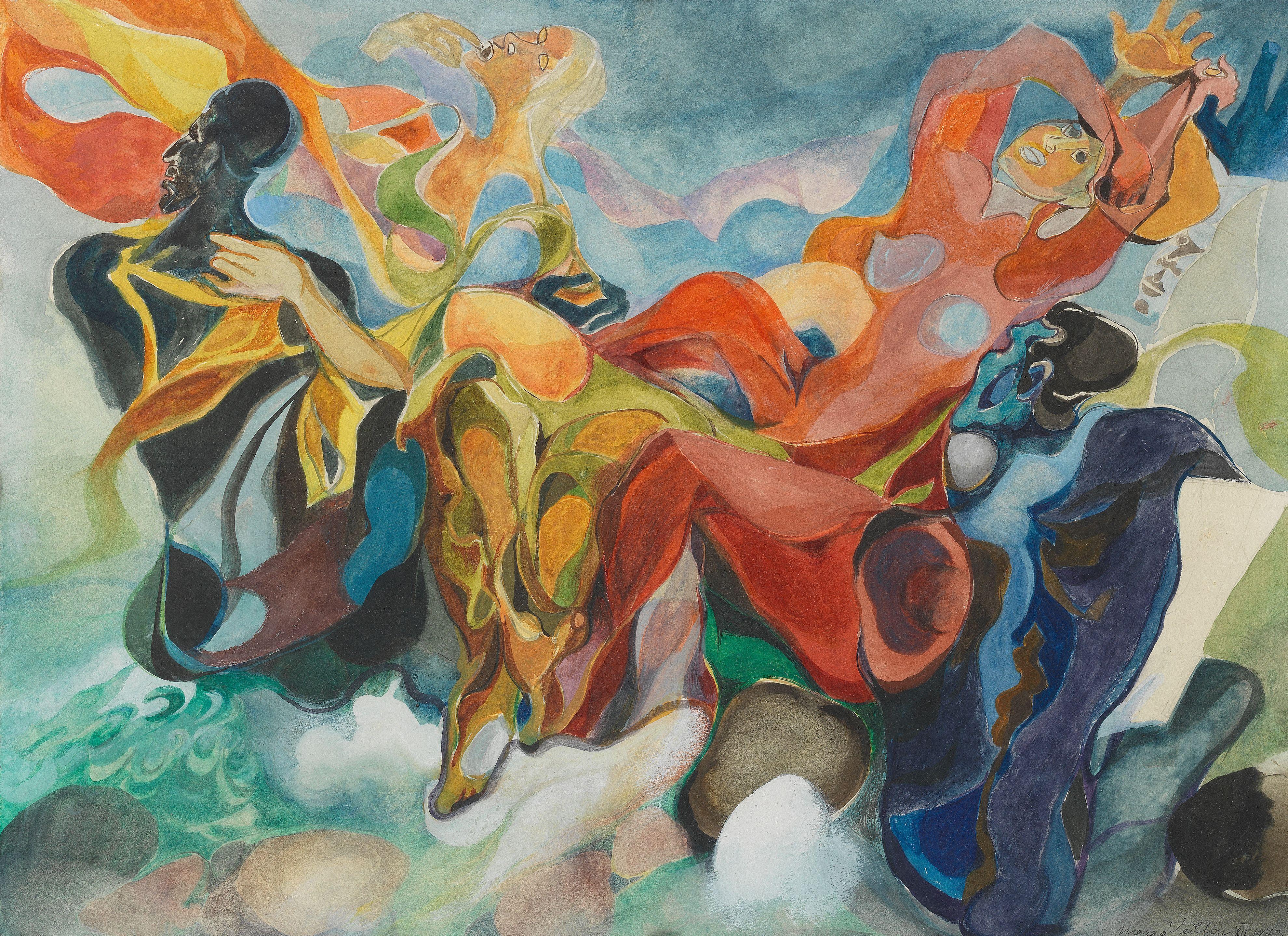 Margo Veillon - Colourful Forms I