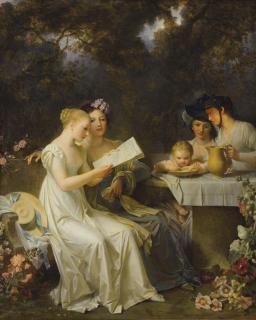Marguerite Gérard - The Reading Of The Gazette