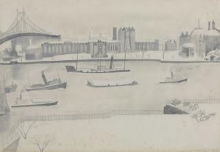 Marguerite Thompson Zorach - East River