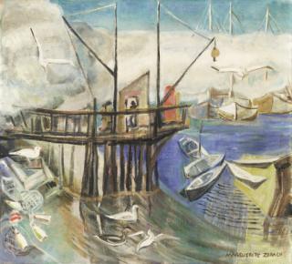 Marguerite Thompson Zorach - Fishing Dock