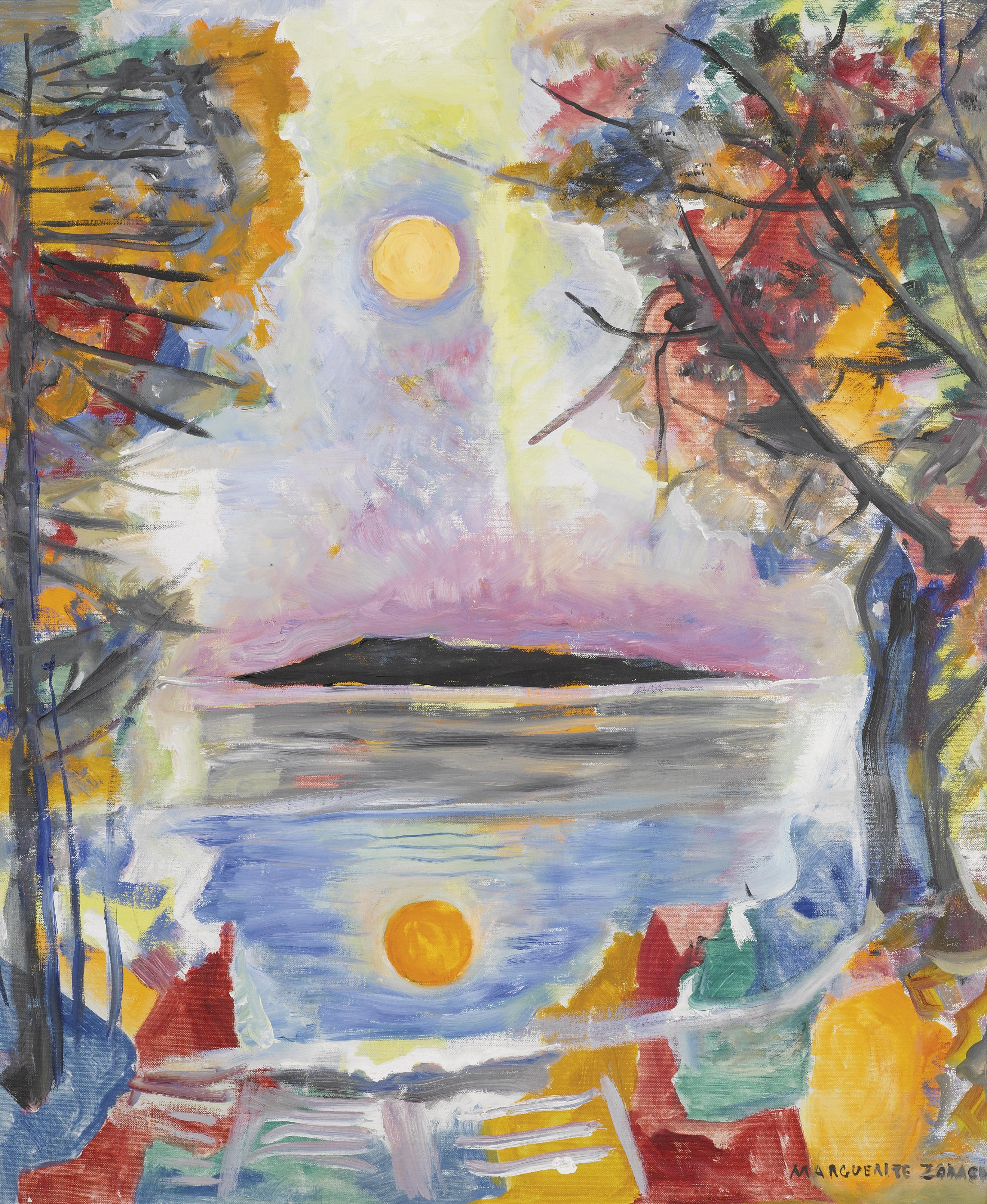 Marguerite Thompson Zorach - Sunrise Robinhood Cove