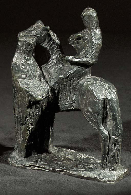 Mari Andriessen - Two figures and a horse
