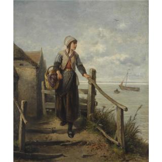 Mari ten Kate - A Fisher Woman On The Island Marken