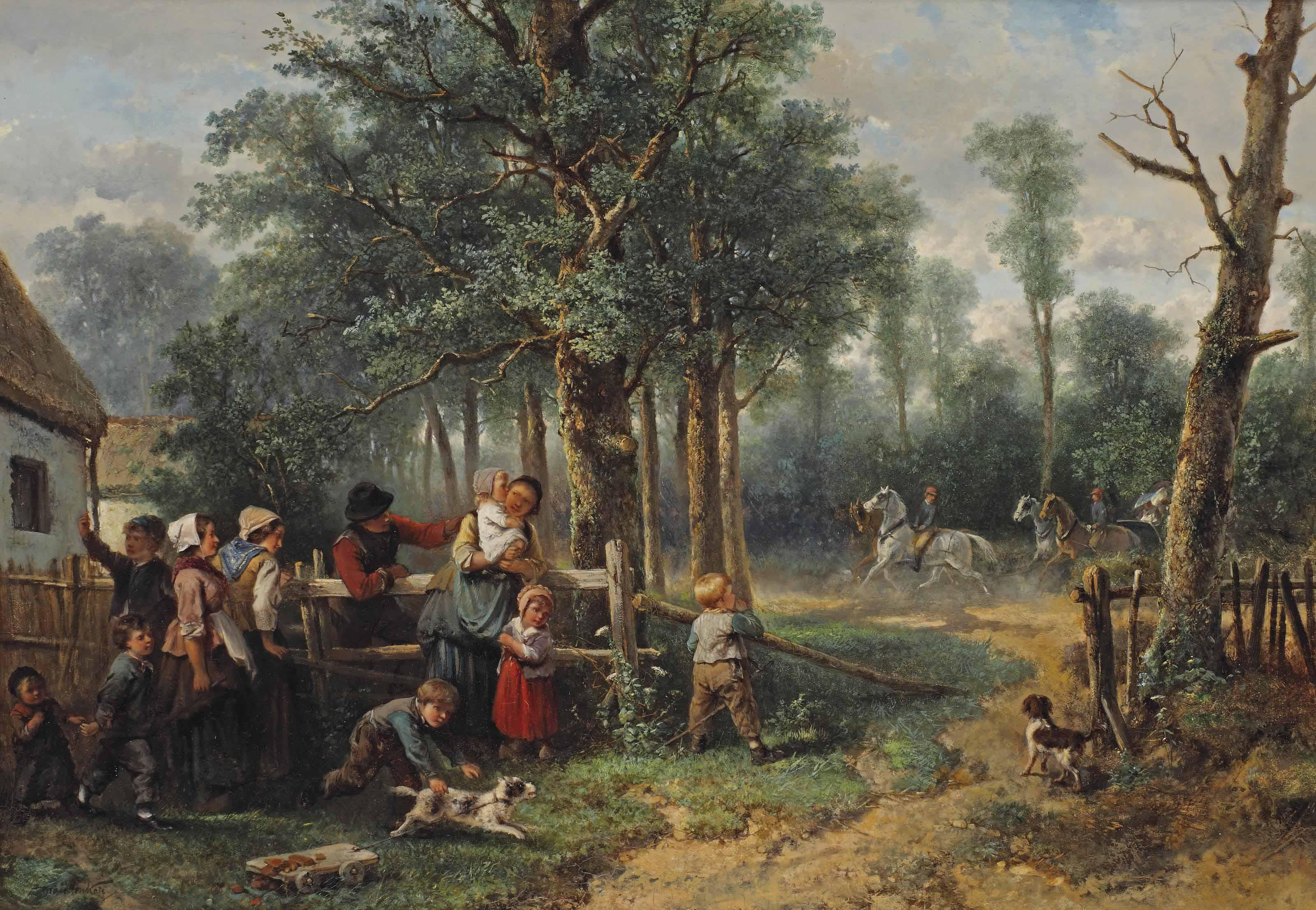 Mari Ten Kate - The Royal Carriage Passing By