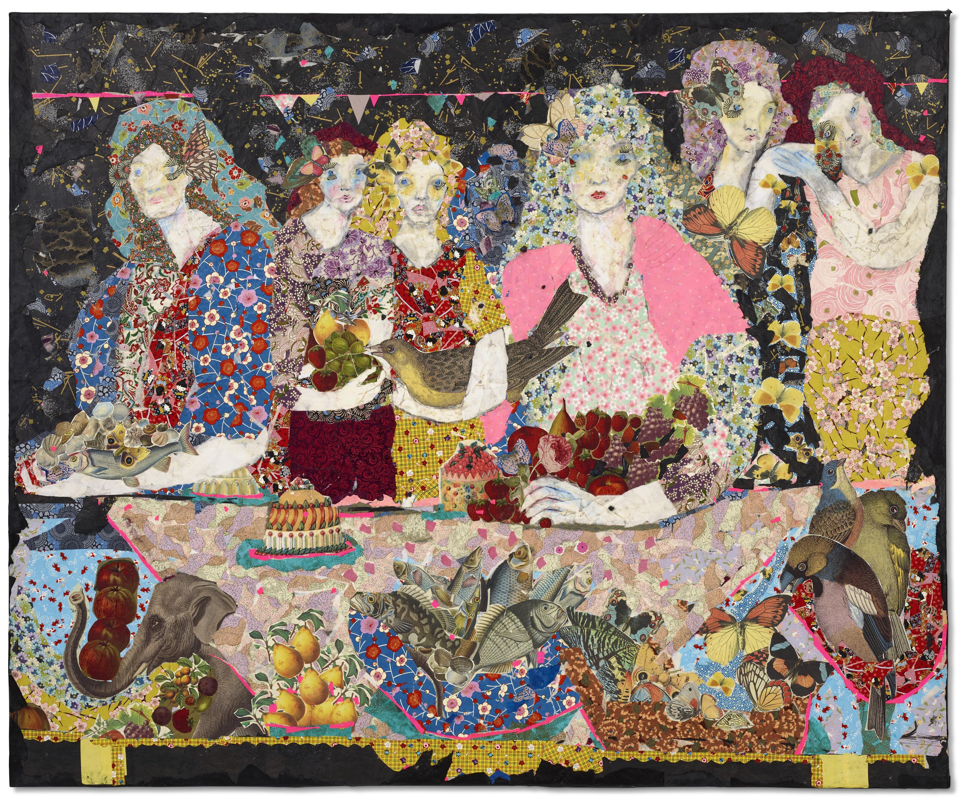 María Berrío - La Cena