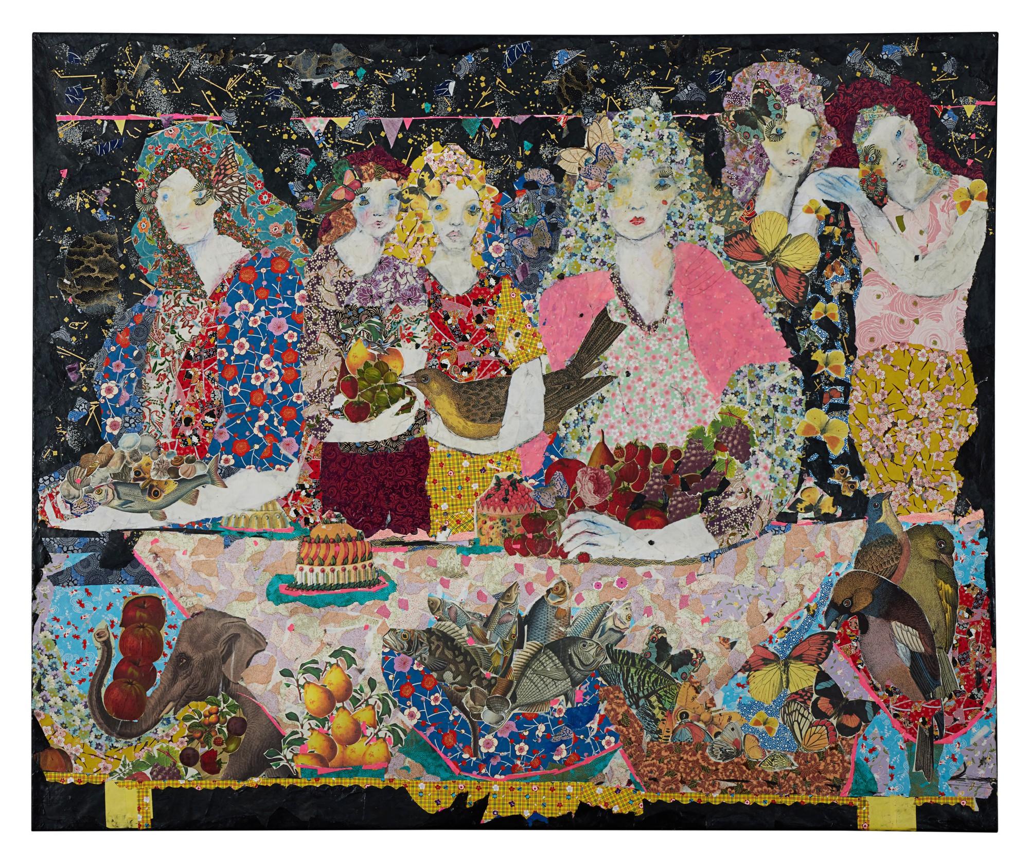 María Berrío - La Cena