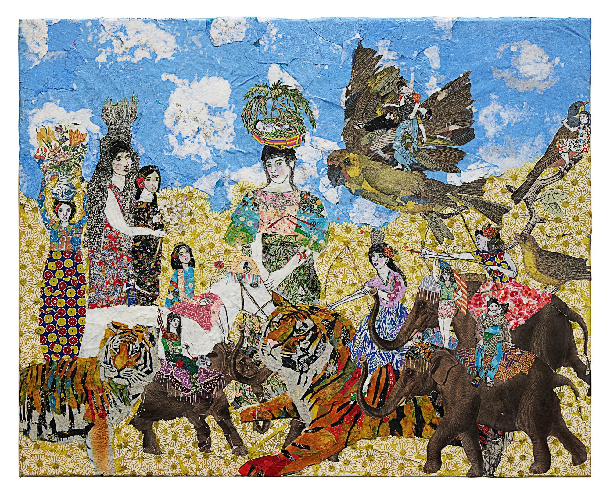 Maria Berrio - Our Children on the Battlefield