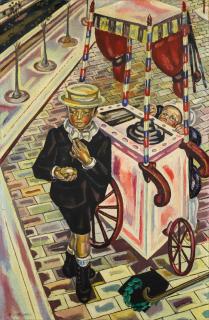 María Blanchard - Charette À La Glace