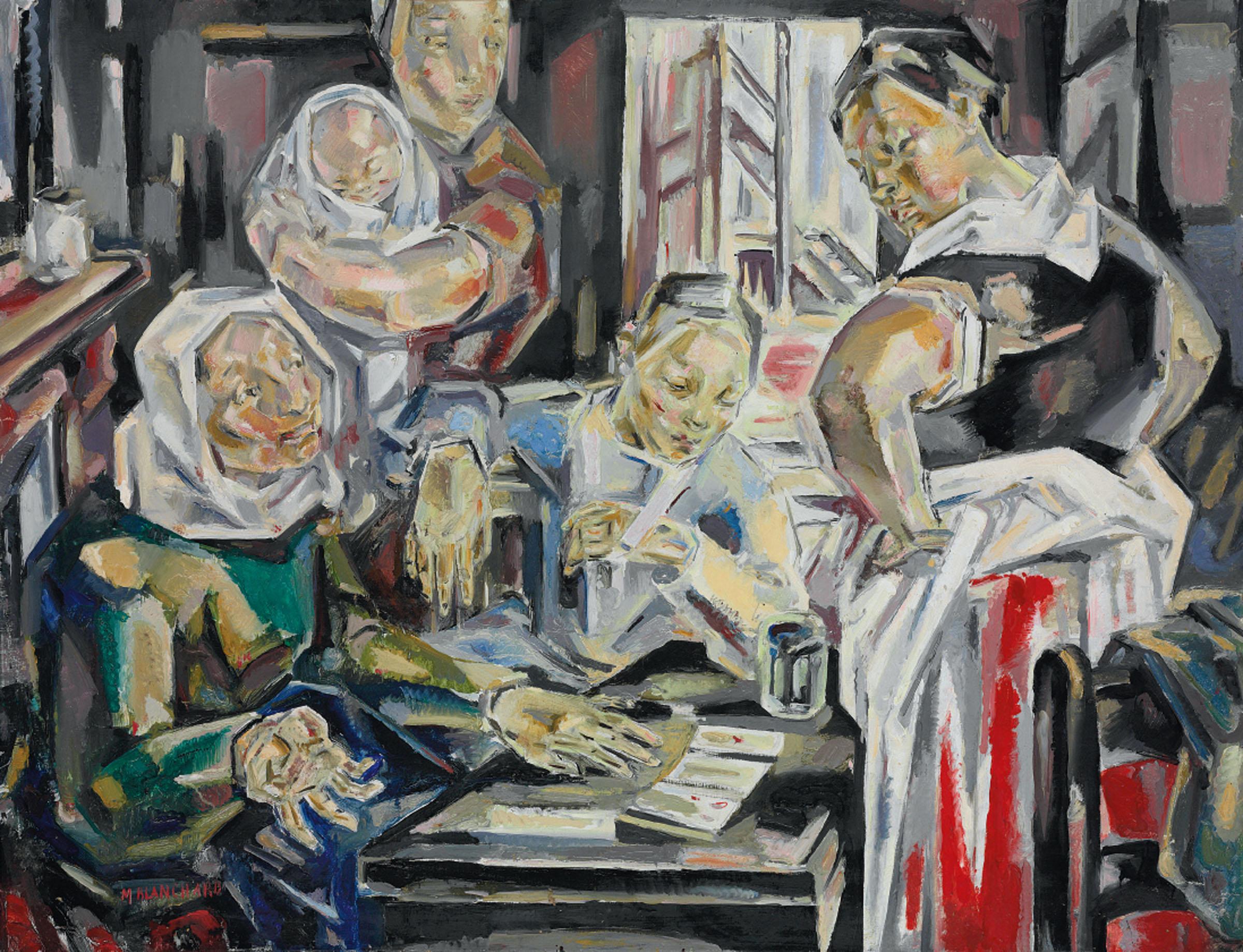 Maria Blanchard - La tireuse de cartes