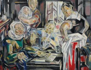 Maria Blanchard - La tireuse de cartes