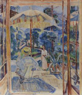 Maria Caspar-Filser - Gartenterrasse