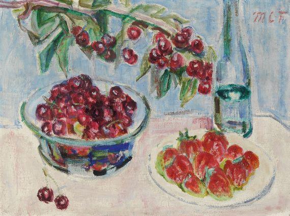 Maria Caspar-Filser - Kirschen und Erdbeeren