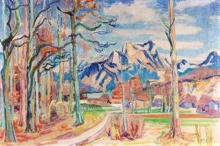 Maria Caspar-Filser - Vorfrühling im Inntal