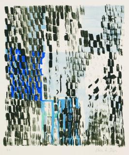 Maria Eléna Vieira da Silva - 2 sheets: Structures