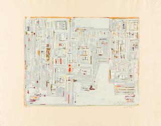 Maria Elena Vieira da Silva - Die Bibliothek.