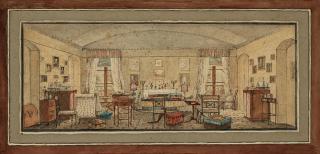 Maria Elisabeth Augusta Cartwright - Drawing room at Aynhoe Park