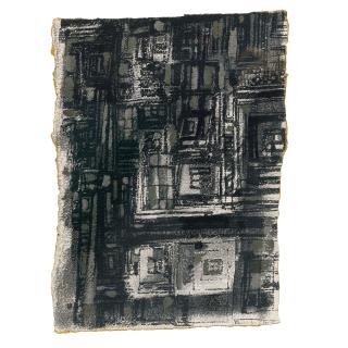 Maria-Helena Vieira da Silva - Composition En Gris Foncé