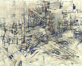 Maria Helena Vieira da Silva - Construction