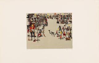 Maria Helena Vieira da Silva - Konvolut von drei Druckgrafiken