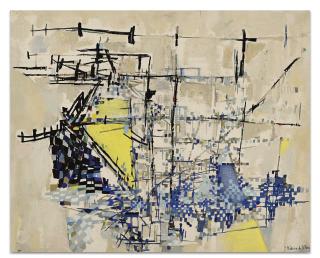 Maria Helena Vieira Da Silva - La Gare Du Métro