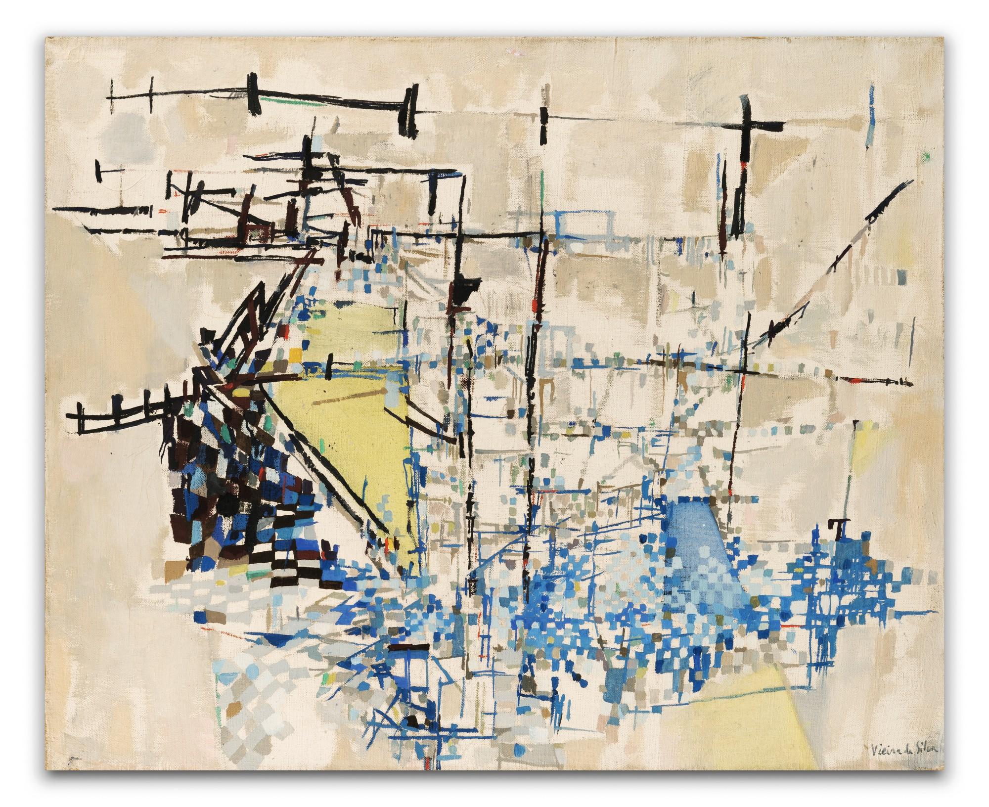 Maria Helena Vieira Da Silva - La Gare du Métro