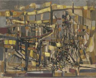 Maria-Helena Vieira da Silva - L\'assaut de la Ville Fortifiée