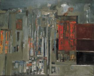 Maria-Helena Vieira Da Silva - \'Prélude\' Ou \'Les Trois Carreaux\'