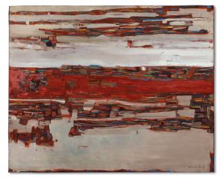 Maria Helena Vieira Da Silva - Rouge indien