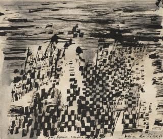 Maria Helena Vieira Silva - Domaine musical, recherche III