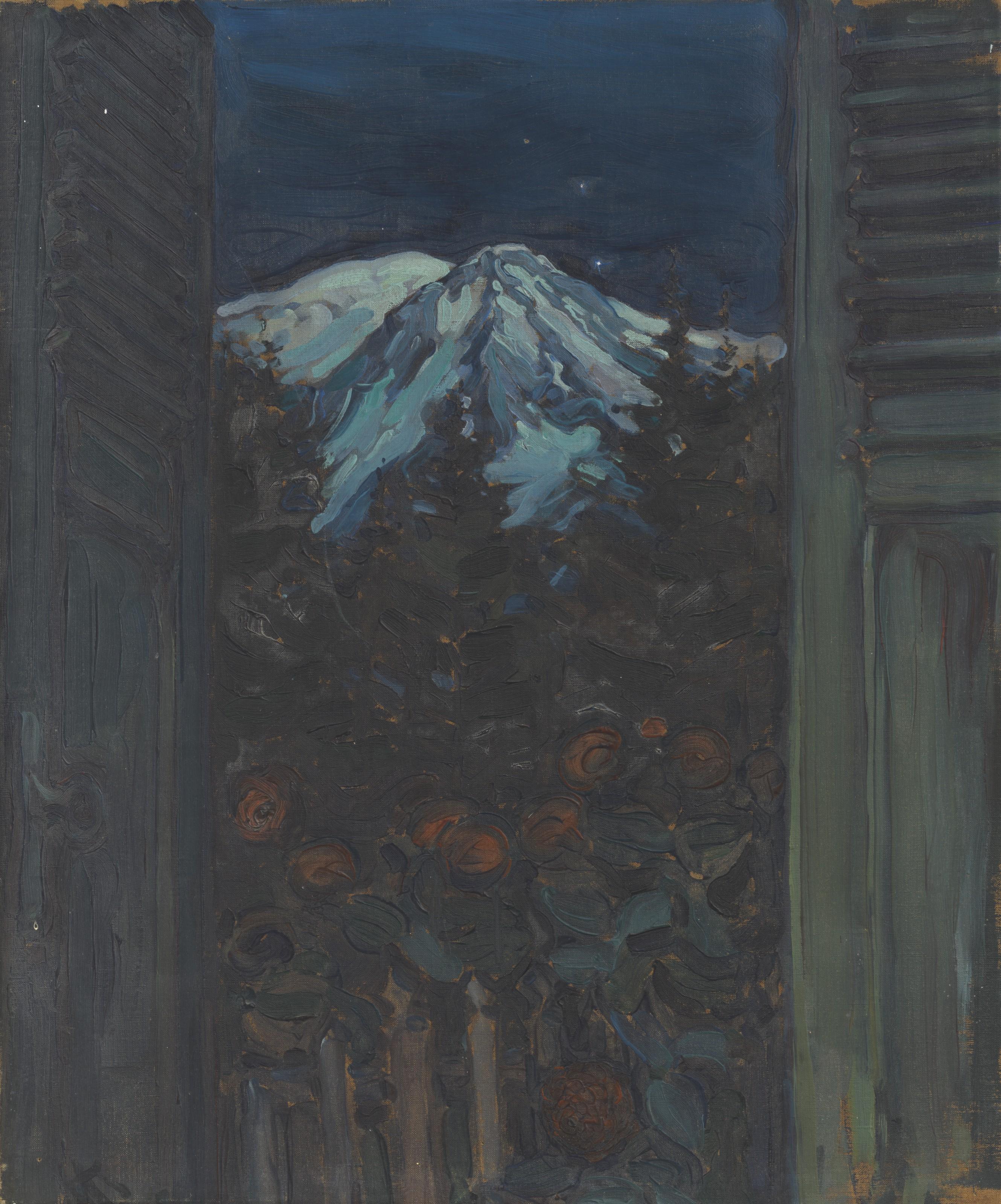 Maria Iakunchikova - Mont Blanc At Night