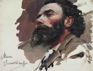 Maria Iakunchikova - Portrait of a man