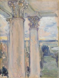 Maria Iakunchikova - Study For \'From A Window Of The Old House, Vvedenskoye\'