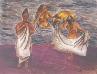 Maria Izquierdo - Bañistas