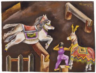 María Izquierdo - Caballitos del circo