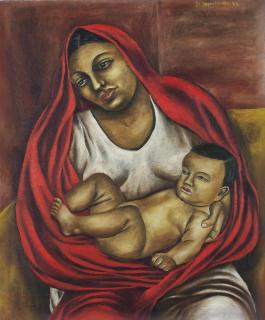 María Izquierdo - Maternidad