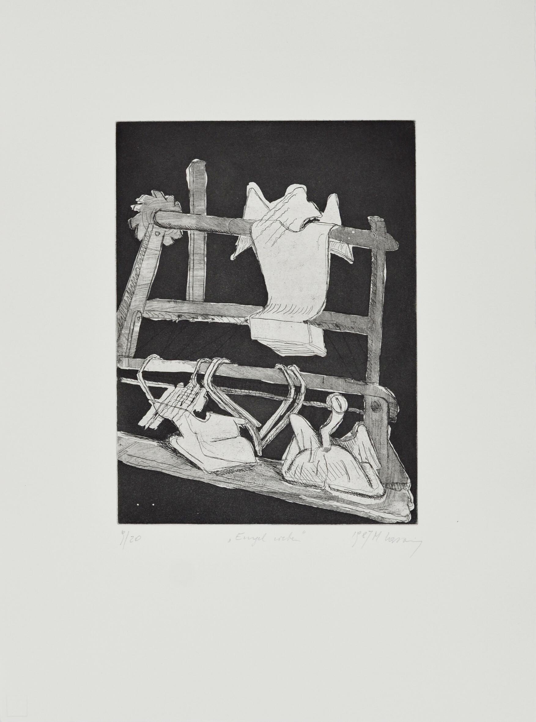 Maria Lassnig - 5 Bll.: Ohne Titel