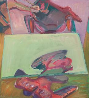 Maria Lassnig - Bemalung.