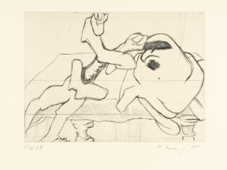 Maria Lassnig - Ohne Titel (Die Macht des Gedankens)