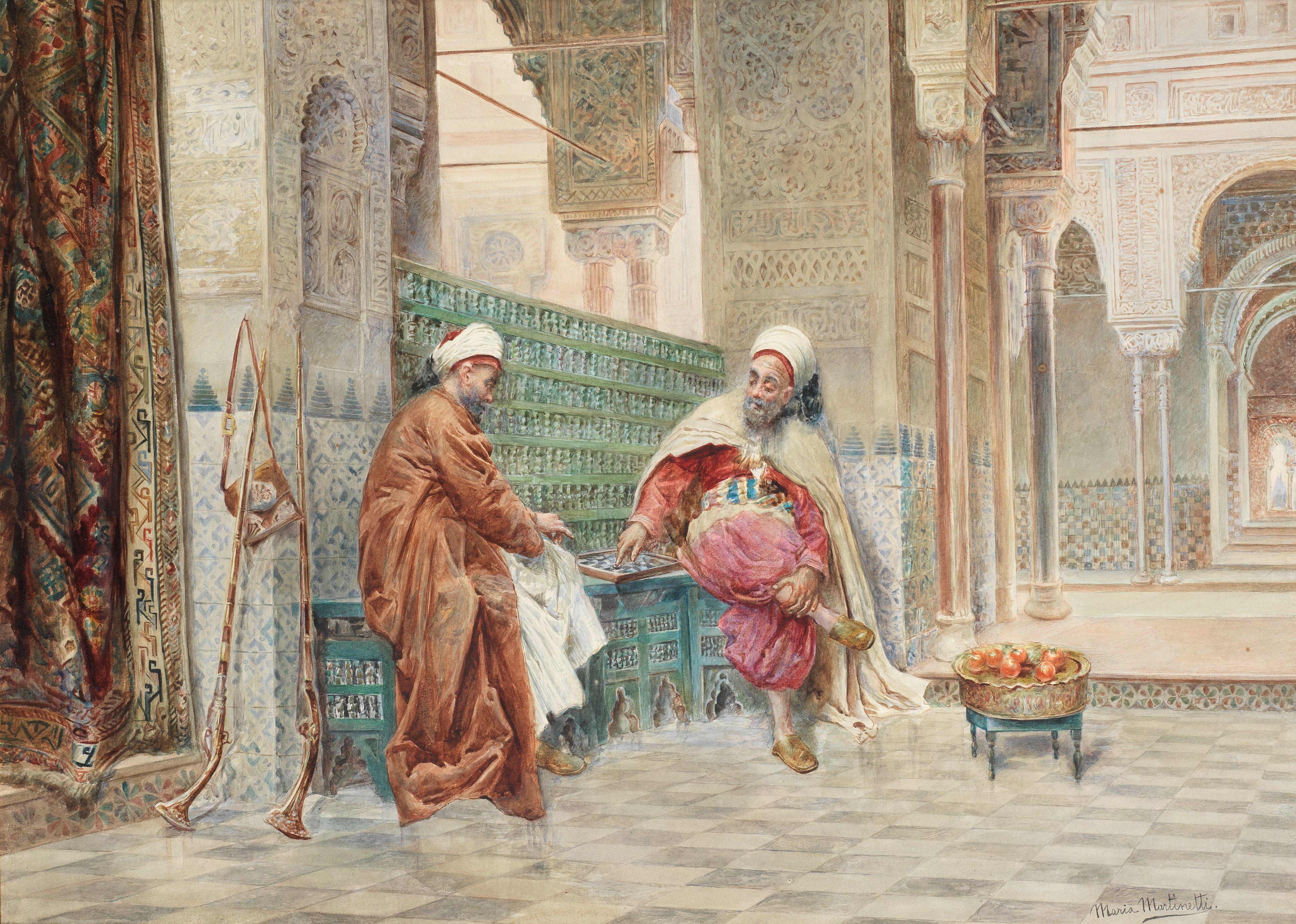 Maria Martinetti - A game of draughts