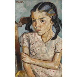 Maria Melania Mutermilch - Polish seated Girl