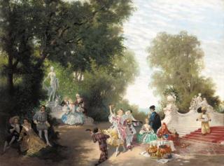 Maria Szantho - The fancy-dress party